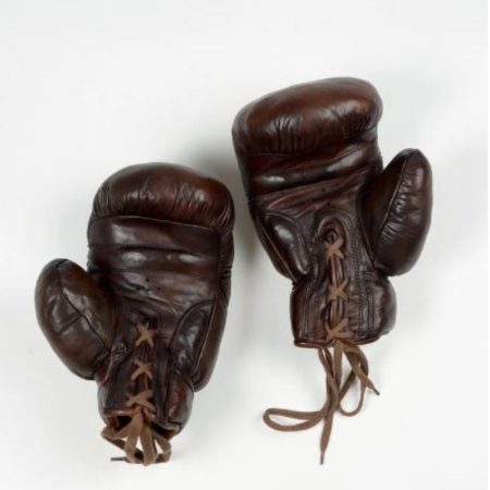 Vintage Leather Boxing Gloves